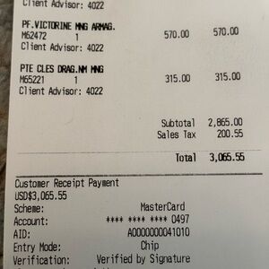 Louis Vuitton PF. Victorine MNG ARMAG. Wallet